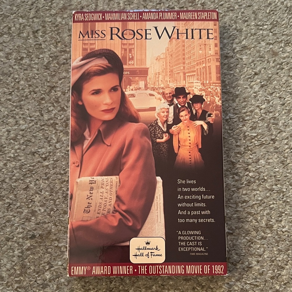 Hallmark Miss Rose White VHS - Hallmark Movie